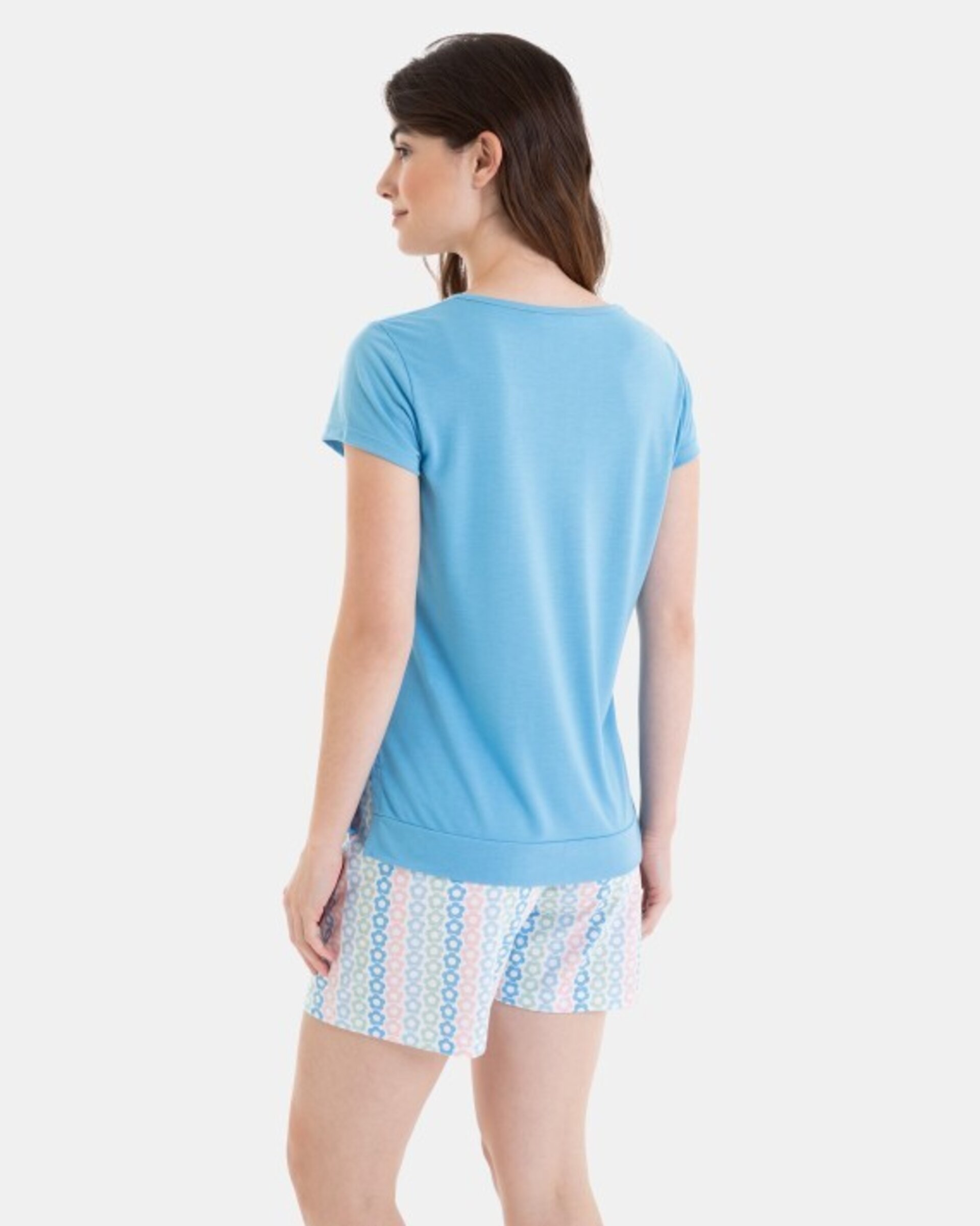 Pijama corto Flores - 2