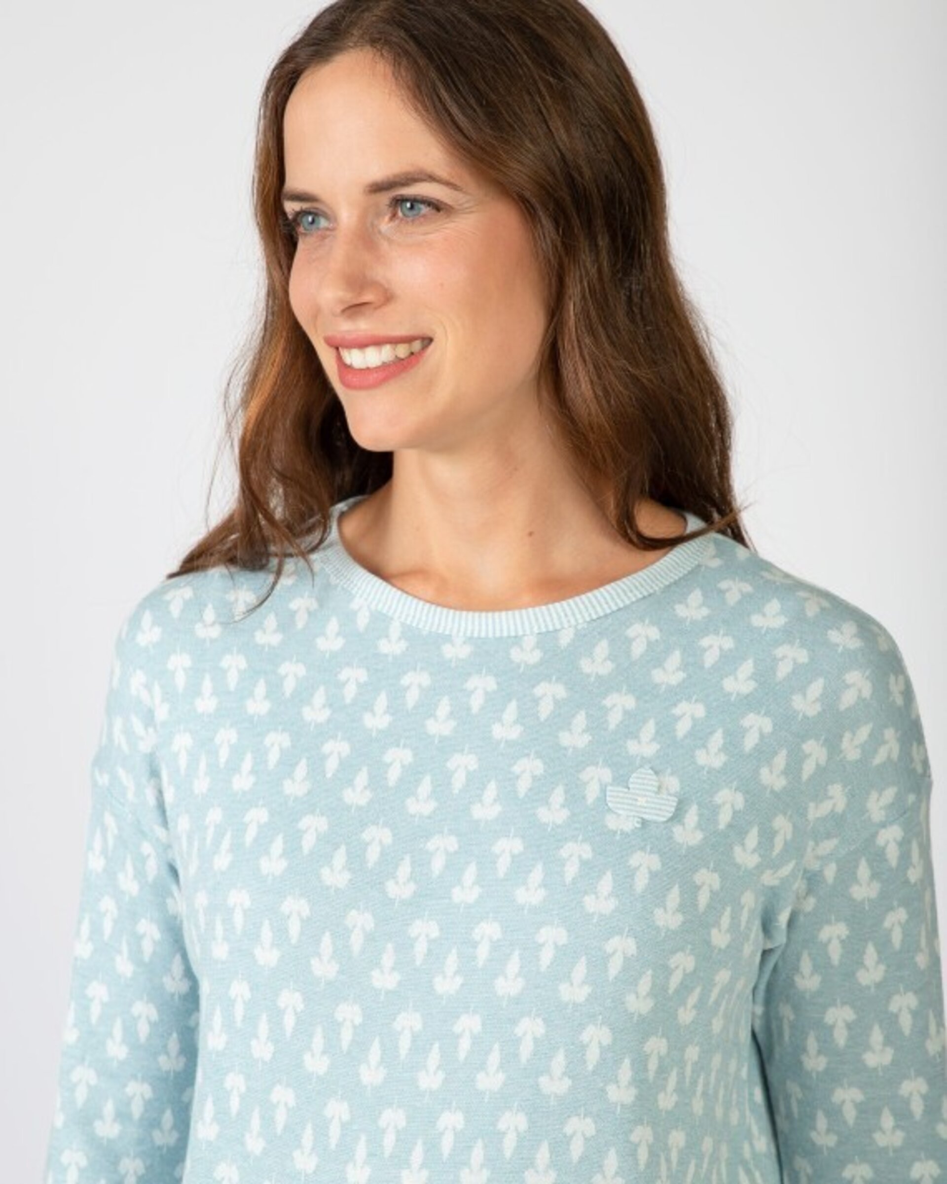 Pijama largo de punto jacquard - 2