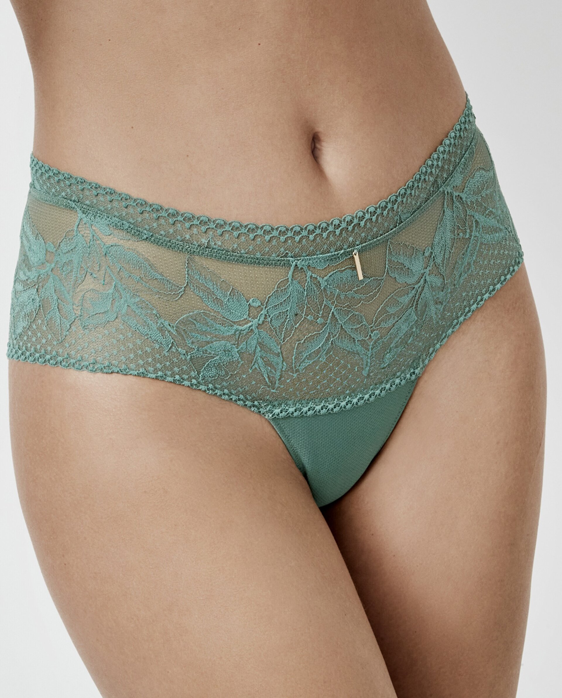 Braga culotte con encaje - 1