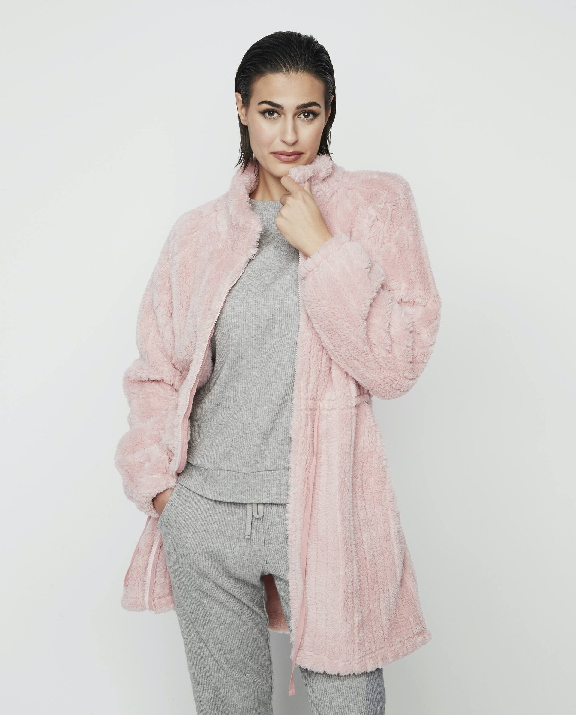 Bata pelo rosa - 4
