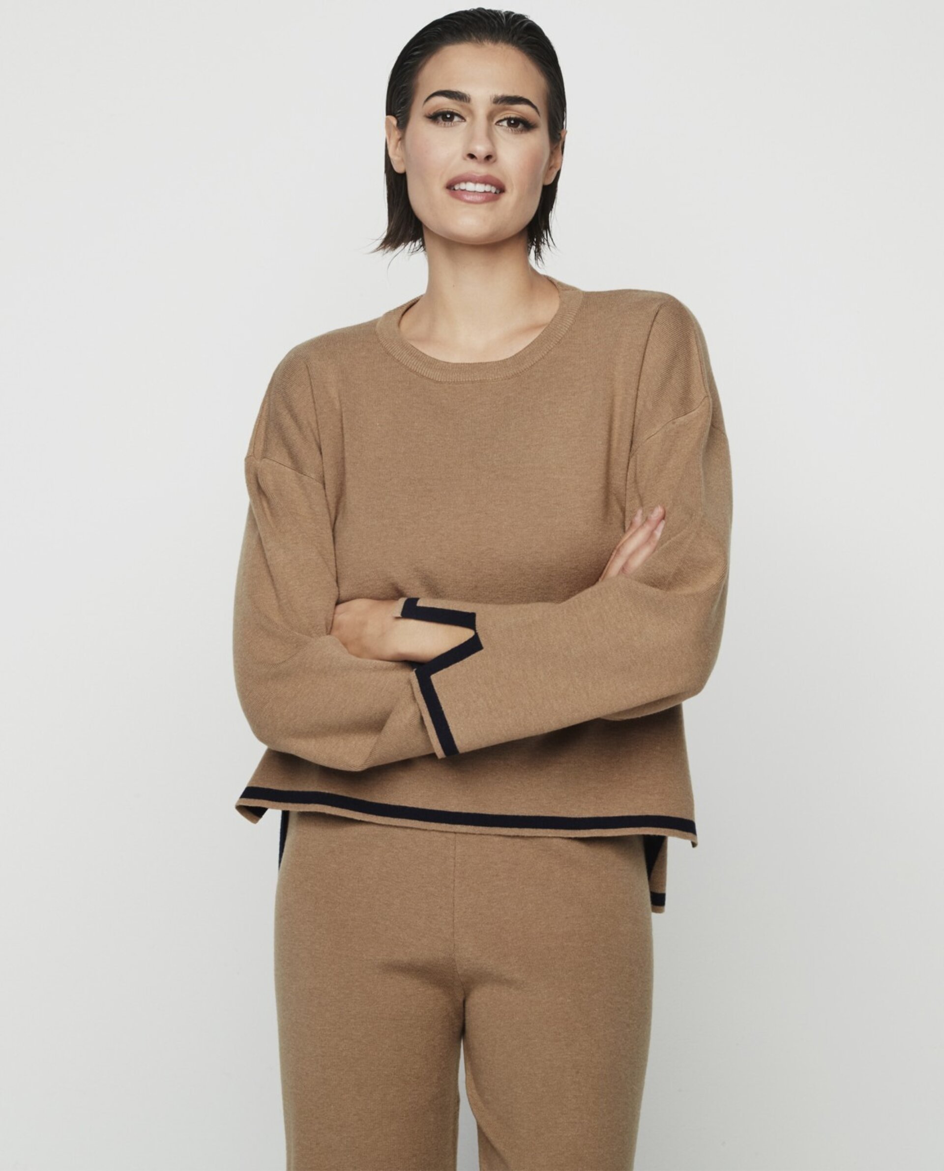 Conjunto lana cuello redondo - 5