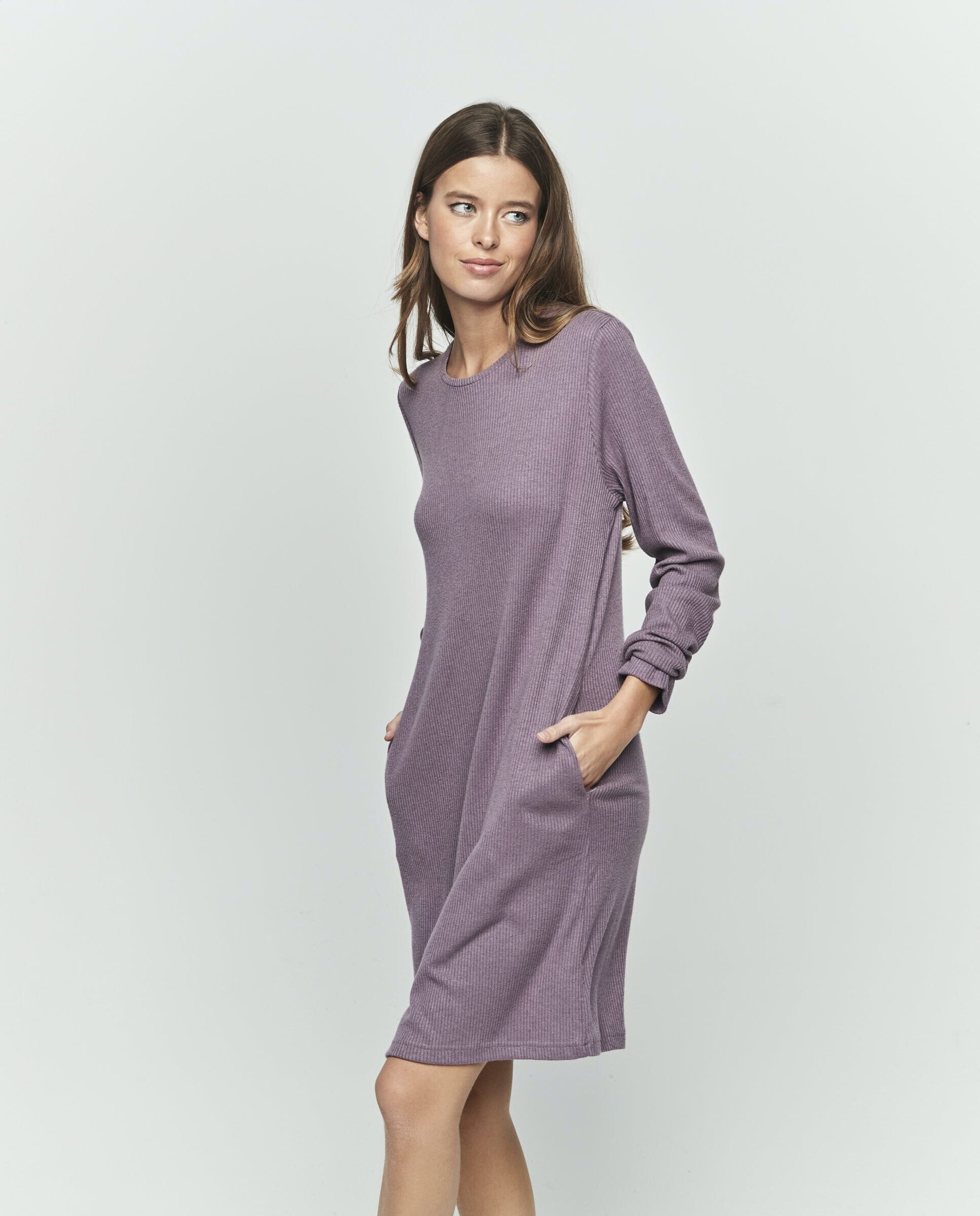 Camisón Basic morado - 3