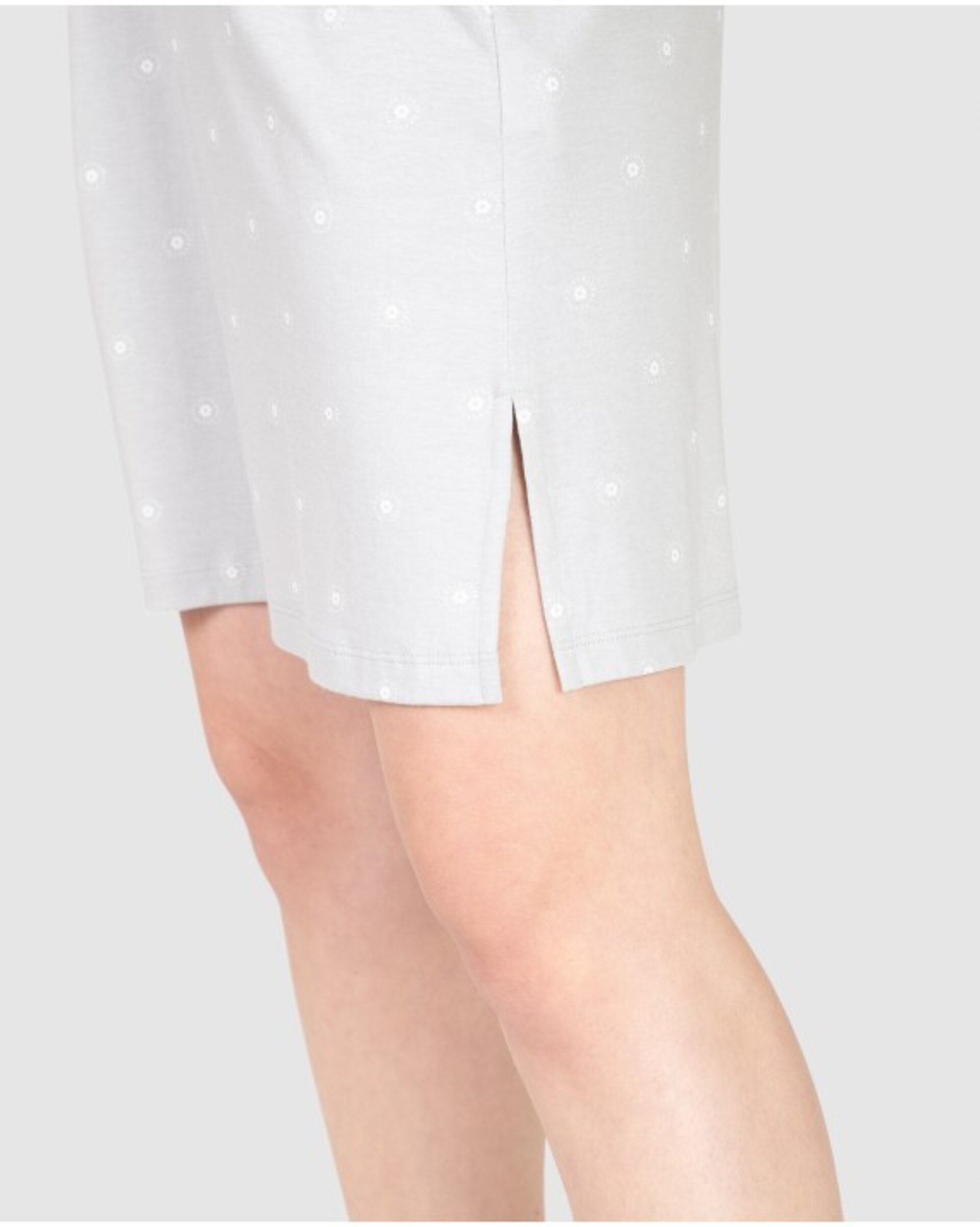 CAMISÓN CORTO DE MUJER DE MANGA CORTA CON ESTAMPADO - 4