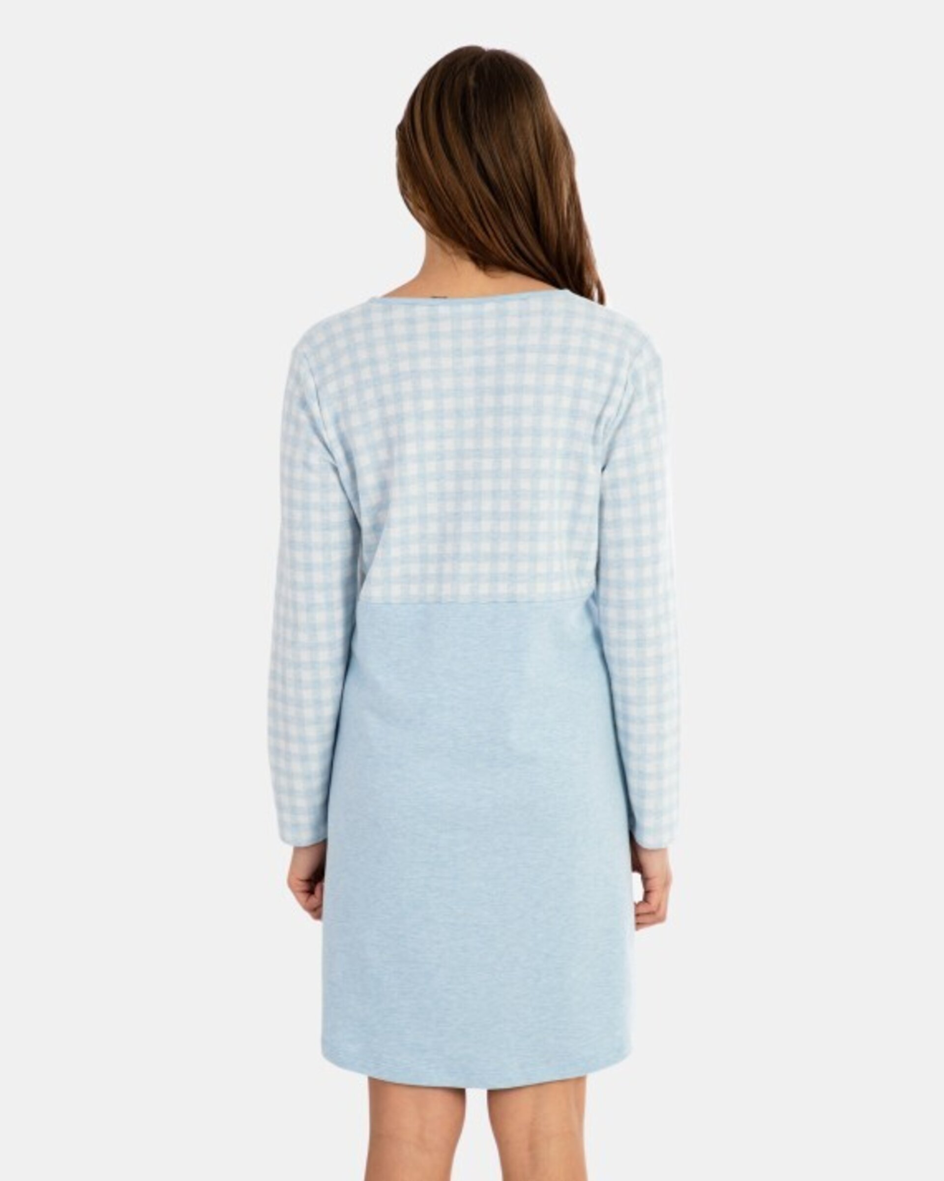 Camisón Vichy Azul - 2