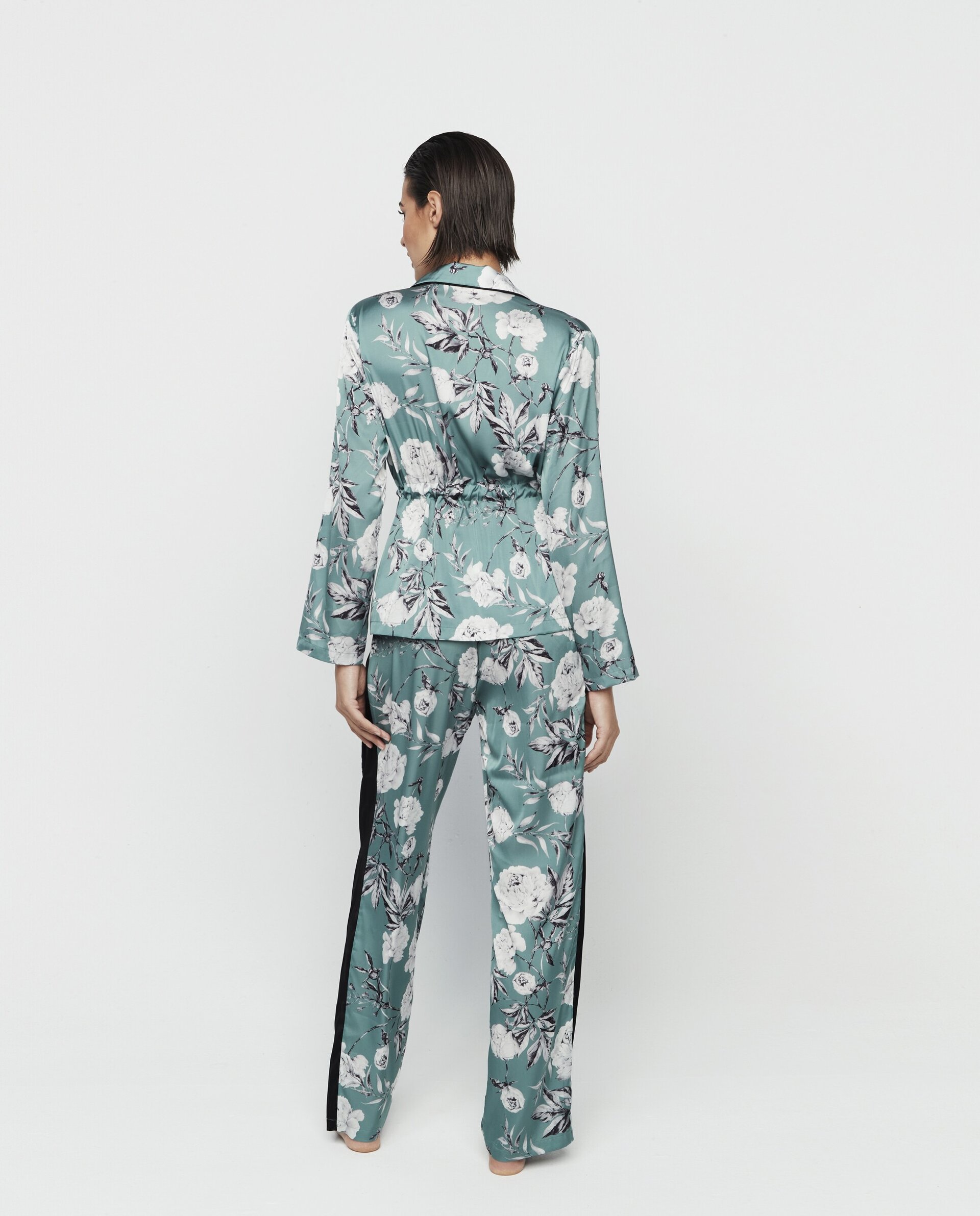 Pijama raso estampado - 2