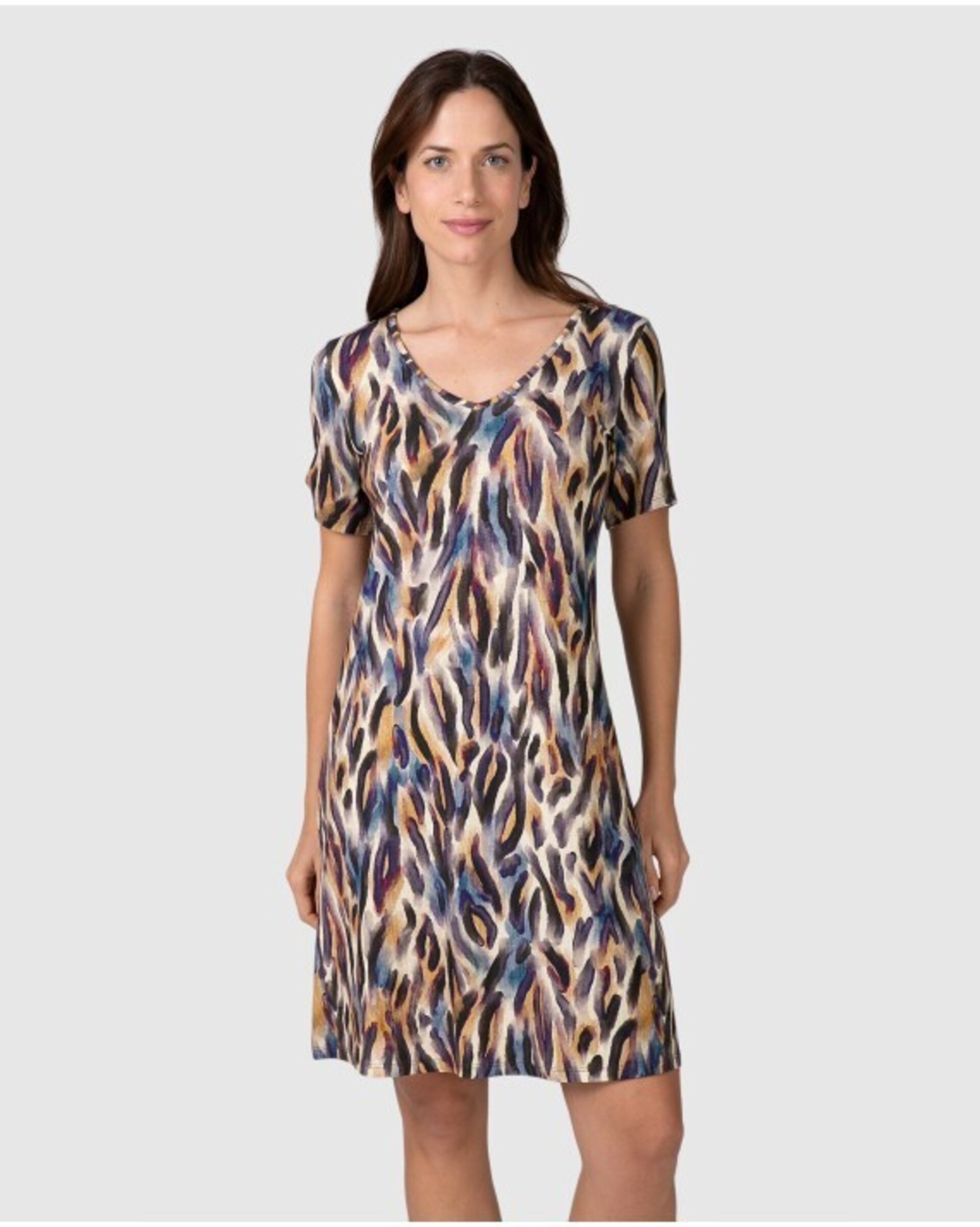 PLAYERA CORTA DE MUJER DE MANGA CORTA CON ESTAMPADO - 1